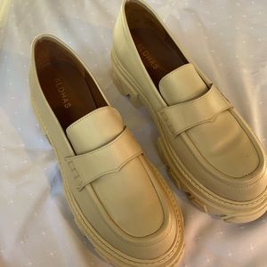 Alohas platform loafer shoes